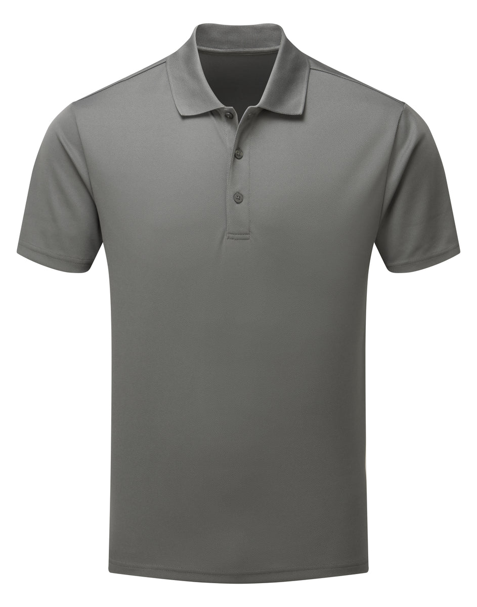 Men's spun dyed sustainable polo shirt -Premier Collection