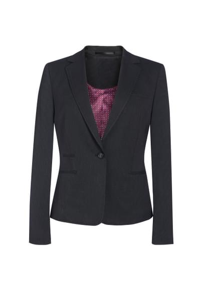 Montreal Ladies Tweed Navy Herringbone Blazer - Tweed Blazers - Uniforms  Canada - Tweed Jackets – Ackermann's Apparel