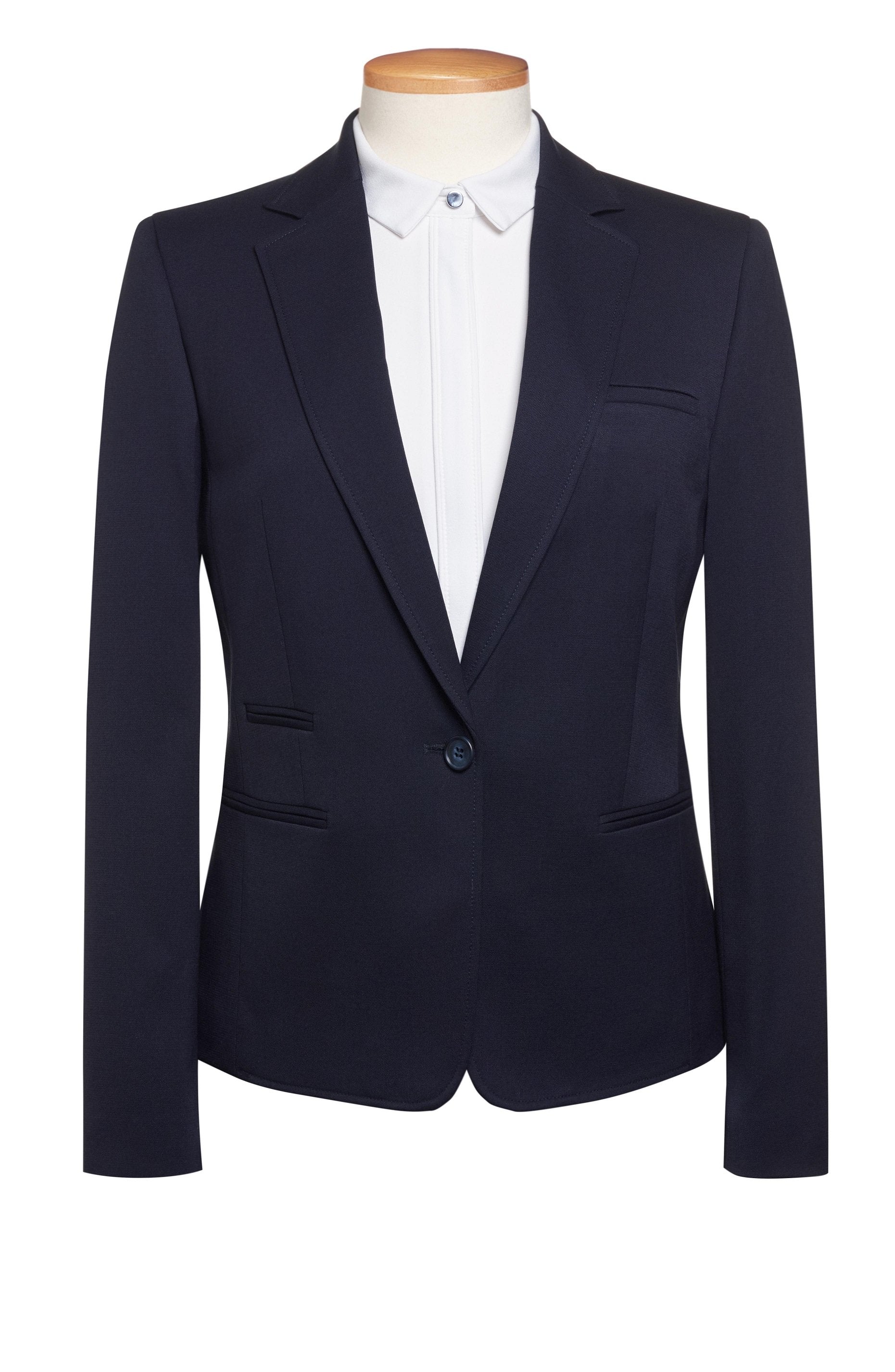 Ariel Slim Fit Ladies Blazer - Suiting - Ackermann's Uniforms Canada