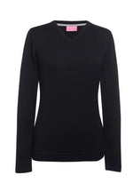 Atlanta V-neck Sweater - Black
