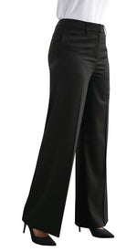 Cora Wide Leg Pants, Black - Eclipse Collection