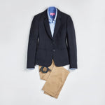 Edition Tailored Fit Blazer Navy, Performance Collection