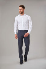 Este Slim Fit 100% Cotton Non-Iron Mens Long Sleeve Shirt, White
