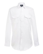 Milo Non-Iron Cotton Long Sleeve Pilot Shirt