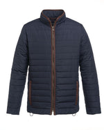Orlando Men's Quilted Jacket Navy - Casuals and Separates
