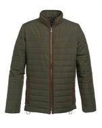 Orlando Men's Quilted Jacket Olive- Casuals and Separates