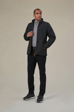 Orlando Men's Quilted Jacket Black - Casuals and Separates