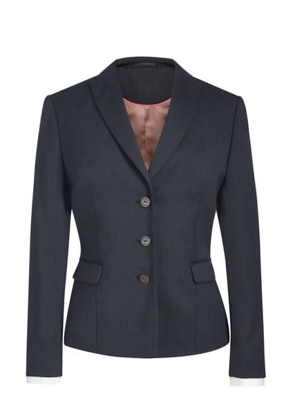 Ritz Tailored Fit Navy Ladies Blazer - Business Suits - Uniforms Canada ...