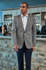 Rory Men's Jersey Jacket Grey - Casuals and Separates