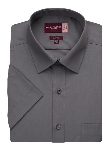 Grey Rosello Short Sleeve Shirt for Men