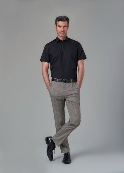Rosello Classic Fit, Black Shirt