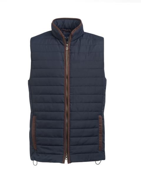 Tampa Men's Quilted Gilet Navy - Casuals and Separates