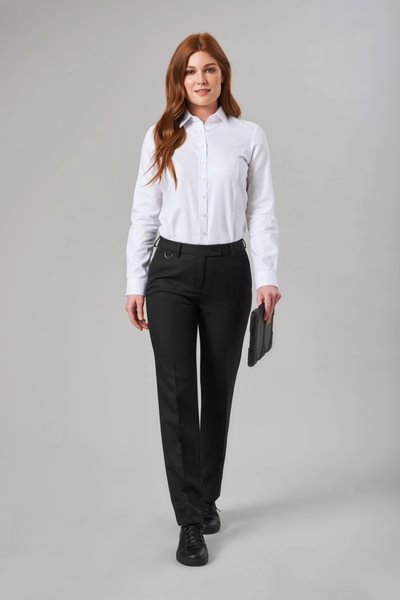 Venus Tailored Leg Pants Black, One Collection