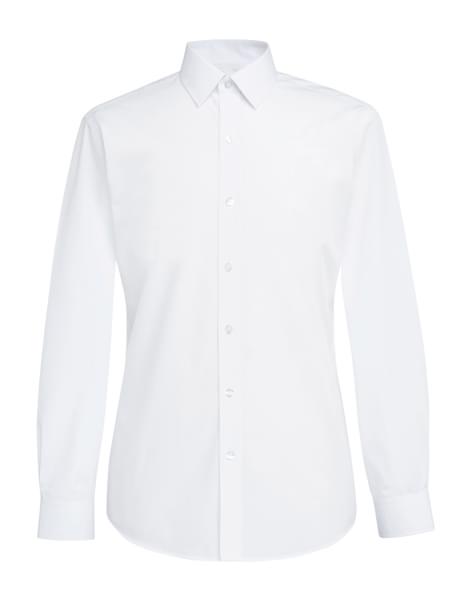 White Classic Dress Shirt for Men