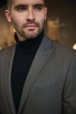 William Mens Blazer Gray - Rapport Collection