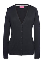Augusta V-neck Ladies Cardigan Black- Knitwear - Uniforms & Fashion for Work