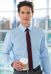 Pisa Slim Fit Long Sleeve Shirt for Men - Uniforms Canada