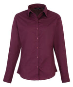 Women's poplin long sleeve blouse - Premier Collection