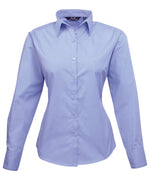 Women's poplin long sleeve blouse - Premier Collection