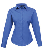 Women's poplin long sleeve blouse - Premier Collection