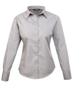 Women's poplin long sleeve blouse - Premier Collection