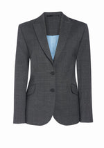 Signature Novara Tailored Fit Blazer Grey Check