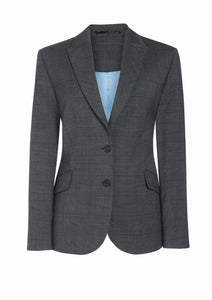 Signature Novara Tailored Fit Blazer Grey Check