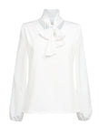 White Color Blouse for Women
