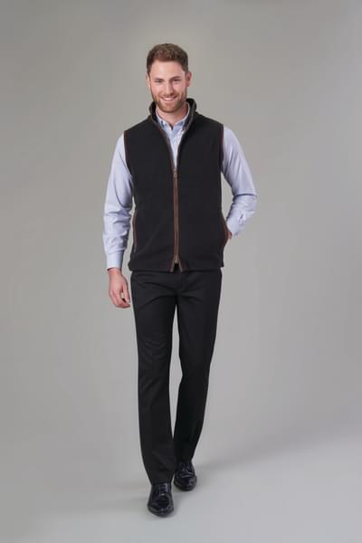 Cincinatti Unisex Fleece Gilet Gunmetal -  Casuals and Separates