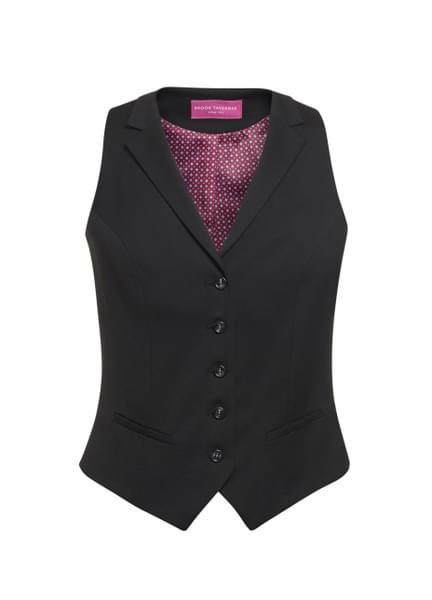 Larissa Ladies Vest Black, Eclipse Collection