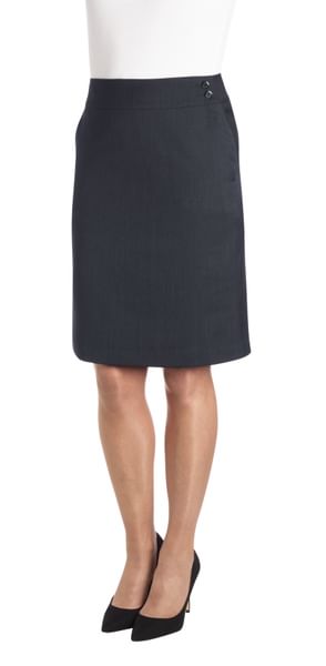 Merchant A-line Skirt, Performance Collection - Charcoal