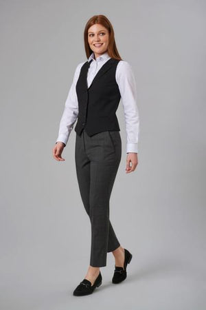 Larissa Ladies Vest Black, Eclipse Collection
