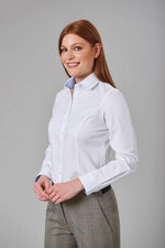 Mirabel White Dress Shirt for Women