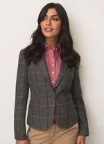Montreal Ladies Tweed Check Blazer - Tweed Blazers - Uniforms Canada