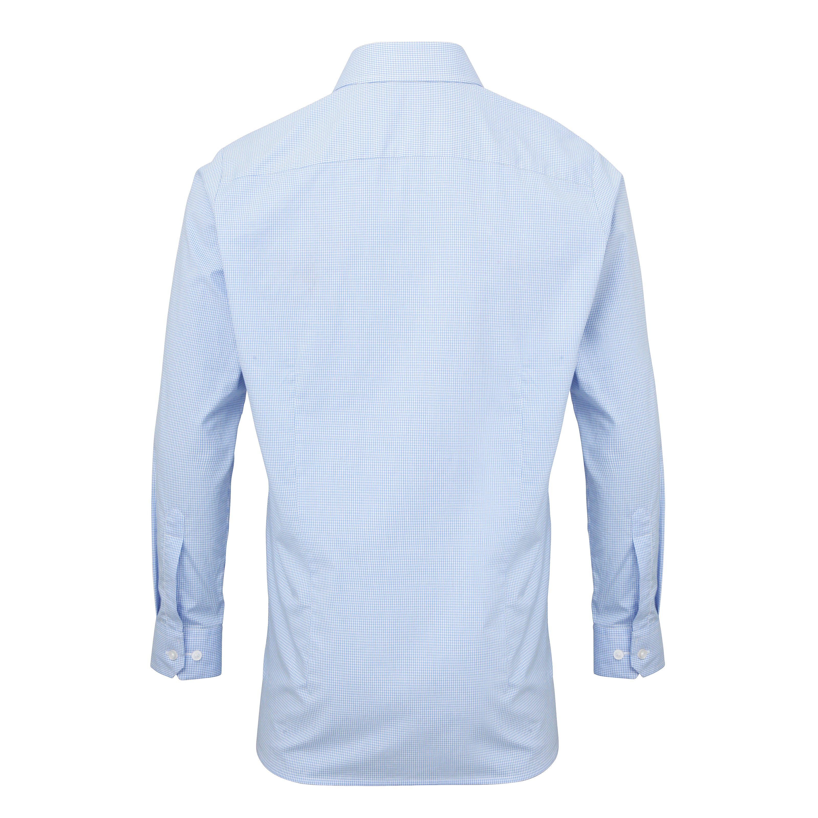 Business Casual Long Sleeve Blue Shirt for Men