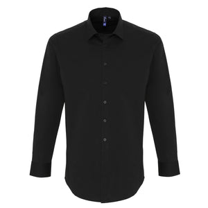 Long Sleeve Dress Shirt - Black