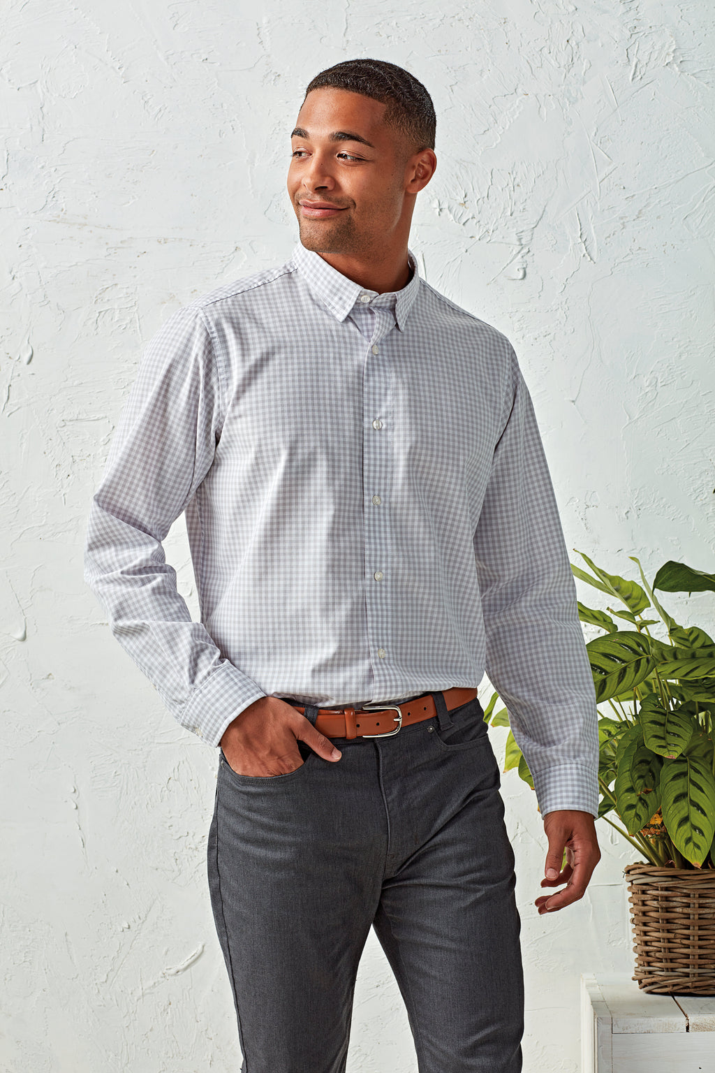 Maxton check long sleeve shirt - Premier Collection