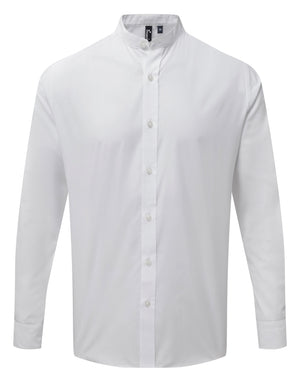 White Long Sleeve Business Casual
