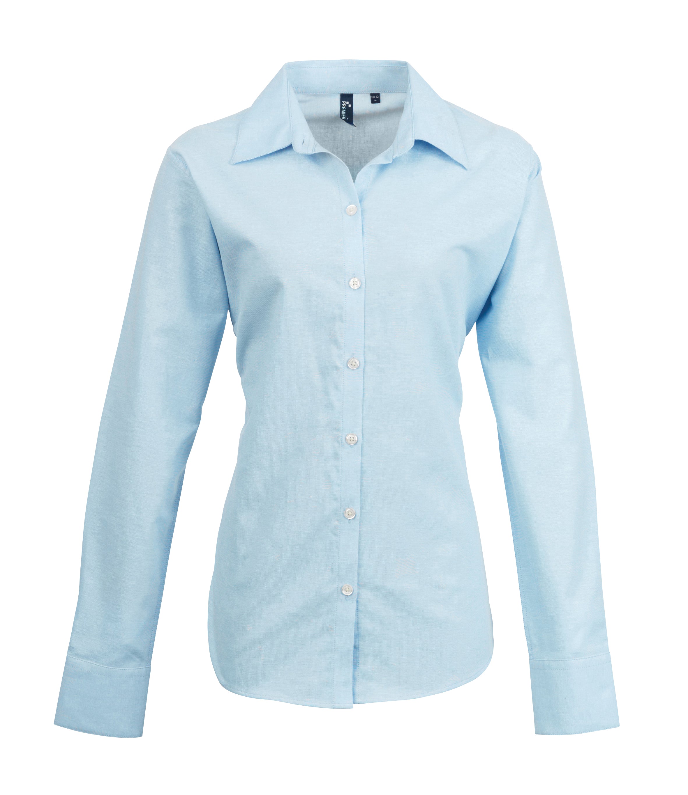 Women's signature Oxford long sleeve shirt- Premier Collection