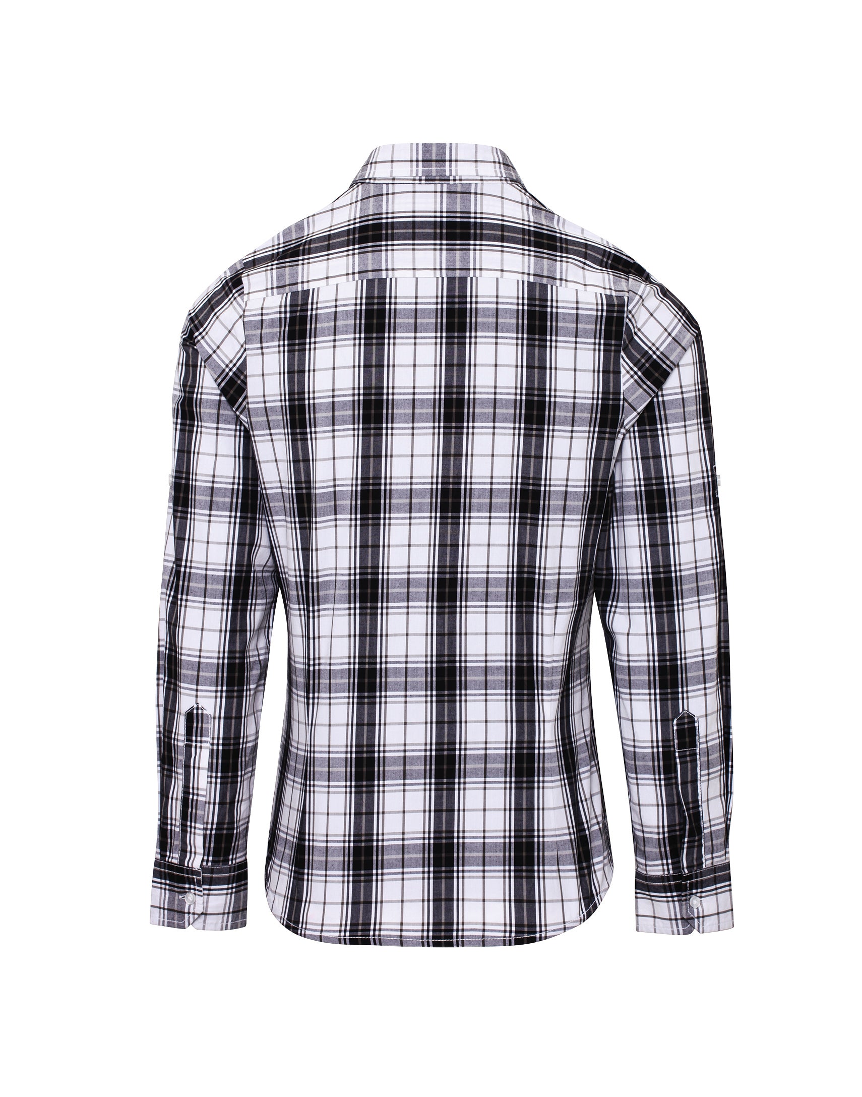 Ginmill check cotton long sleeve shirt - Premier Collection