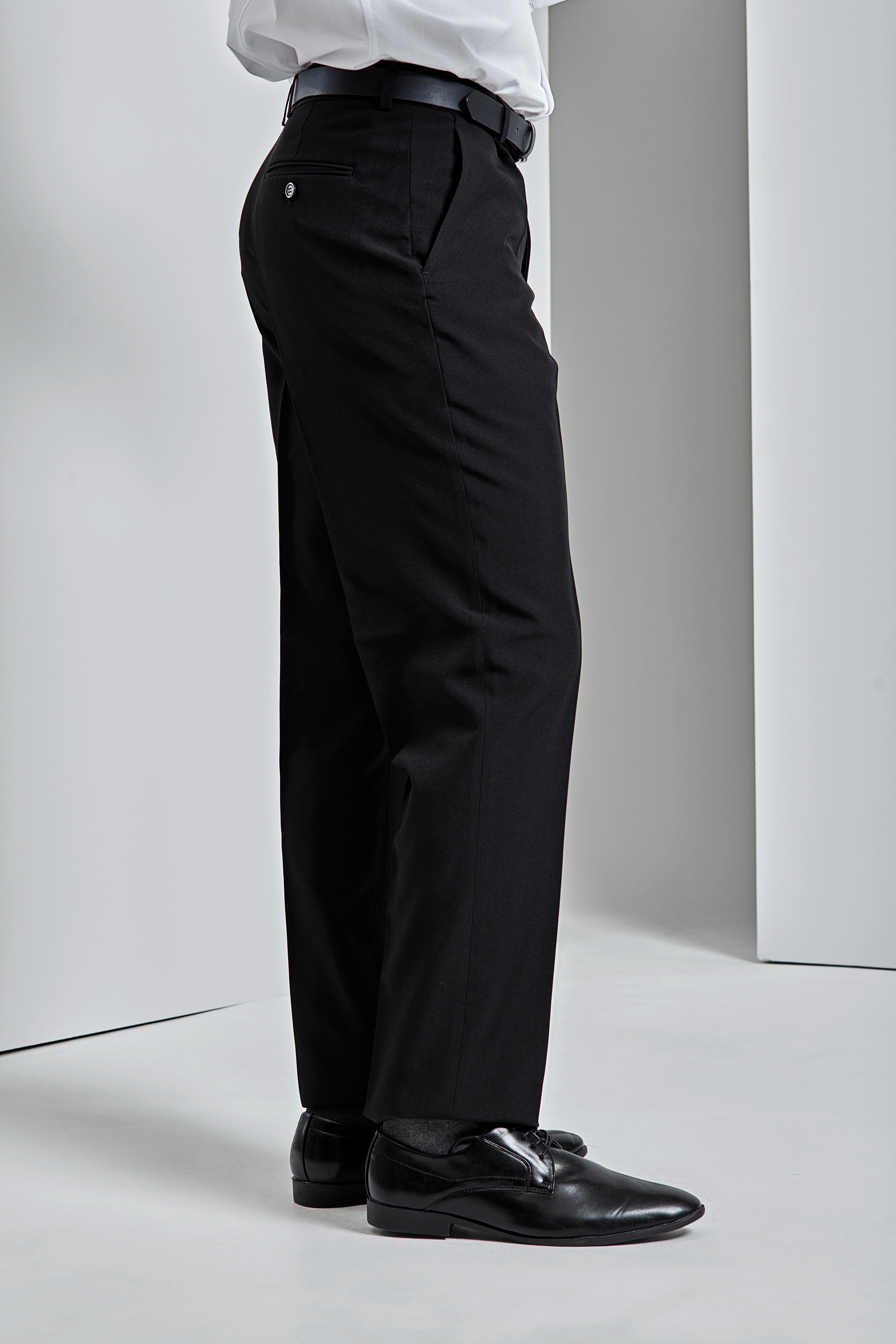 Solid Regular Fit Polyester Women's Formal Wear Pant