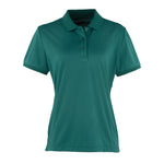 Business Casual Green Polo for Women - Uniforms Canada