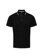 Business Casual Black Polos for Men