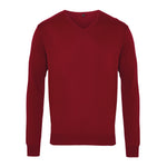 V-neck knitted sweater - Premier Collection