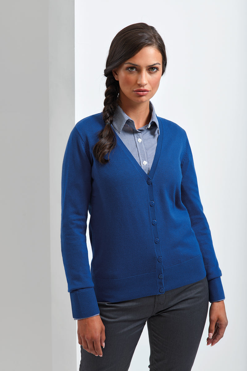 Women's button-through knitted cardigan - Premier Collection ...