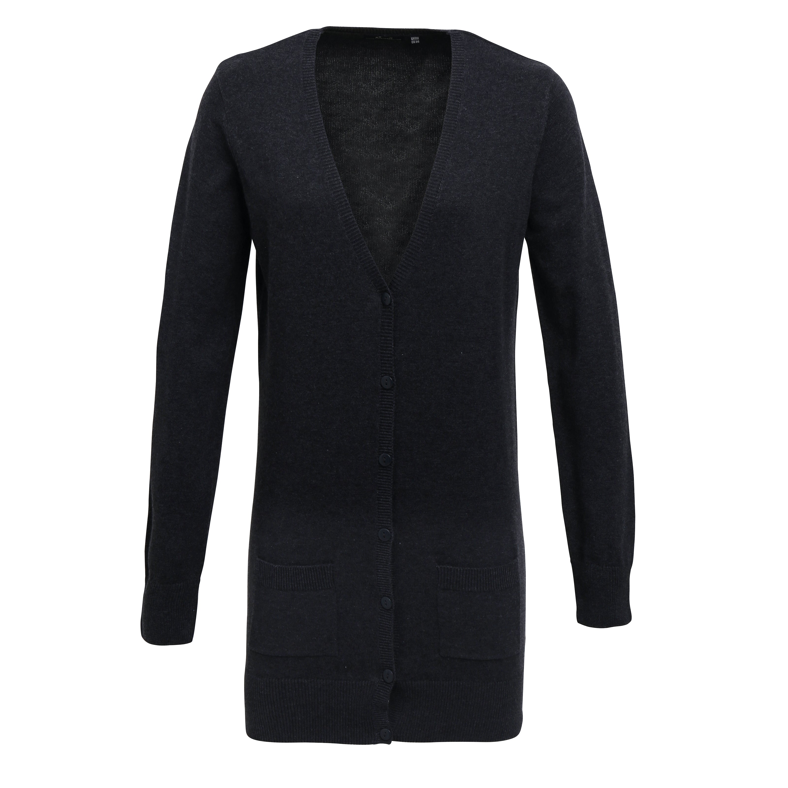 Women's longline knitted cardigan - Premier Collection