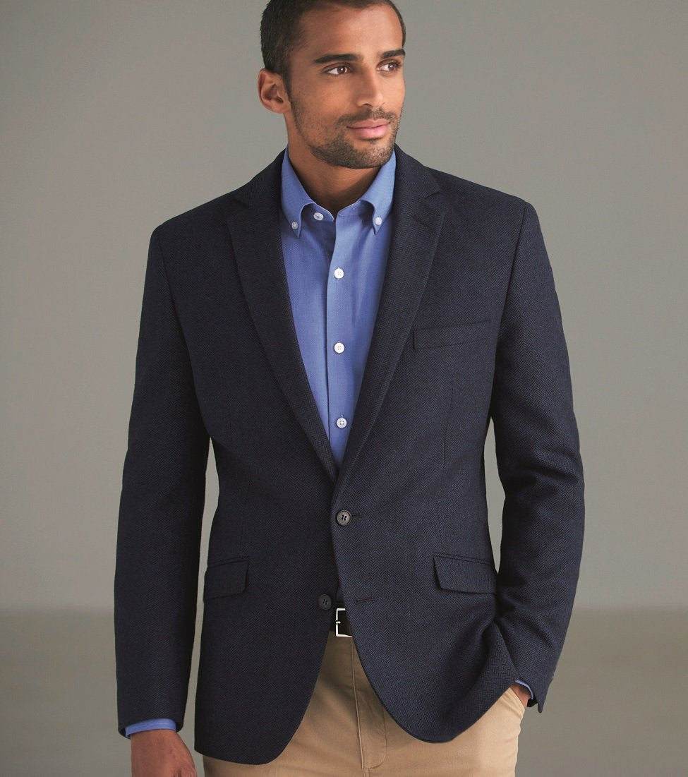 Colourful accent herringbone tweed jacket Semi-slim fit, Le 31, Shop  Men's Semi-Slim Fit Jackets & Blazers