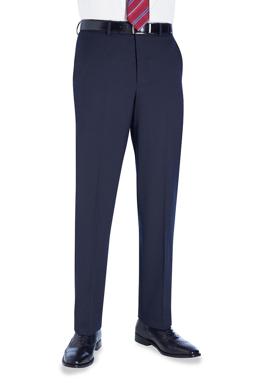 Aldwych Tailored Fit Pants in Navy
