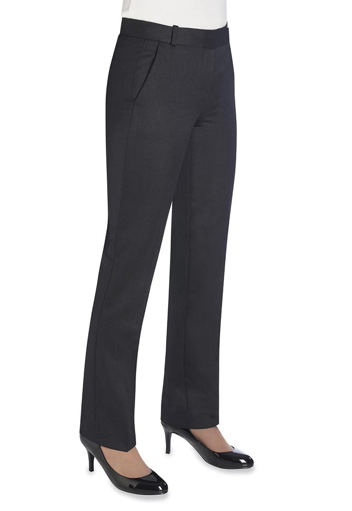 Astoria Slim Leg Ladies Charcoal Pants - Ackermann's Apparel Uniforms ...