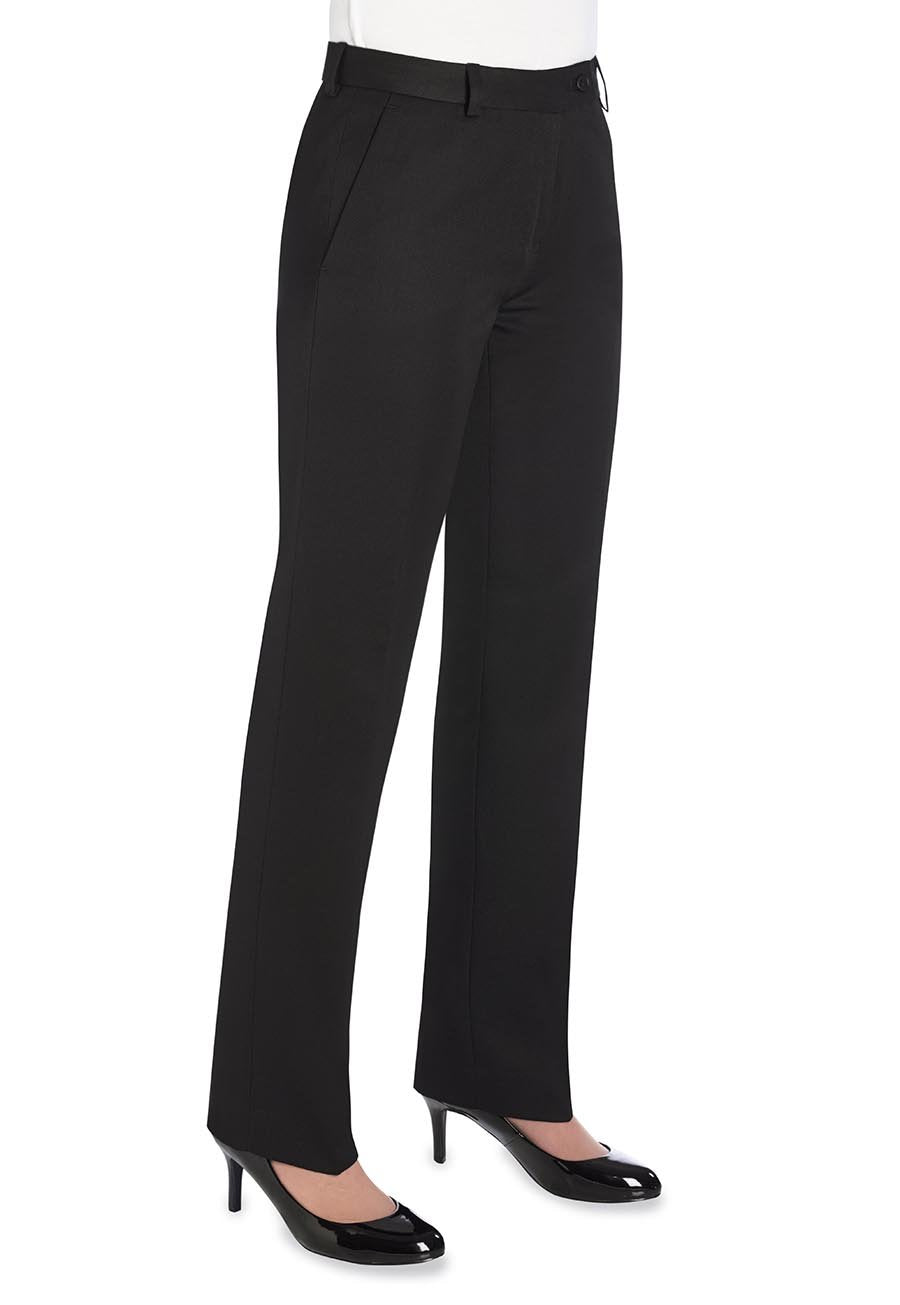 Aura Straight Leg Black Pants - Ackermann's Apparel - Uniforms Canada
